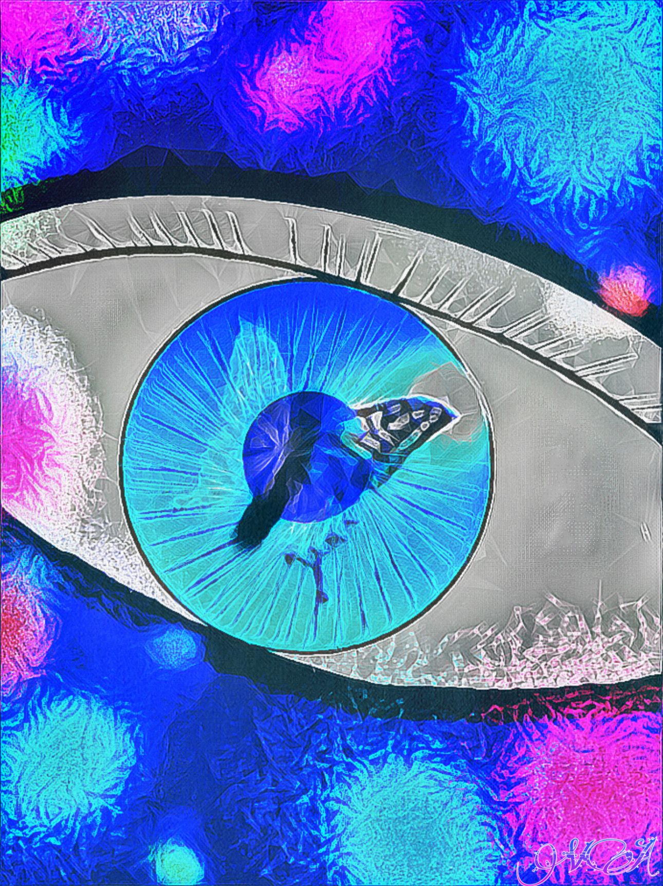 Vision is reflected