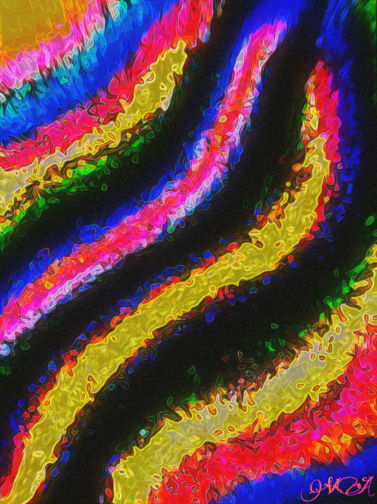 Neon waves